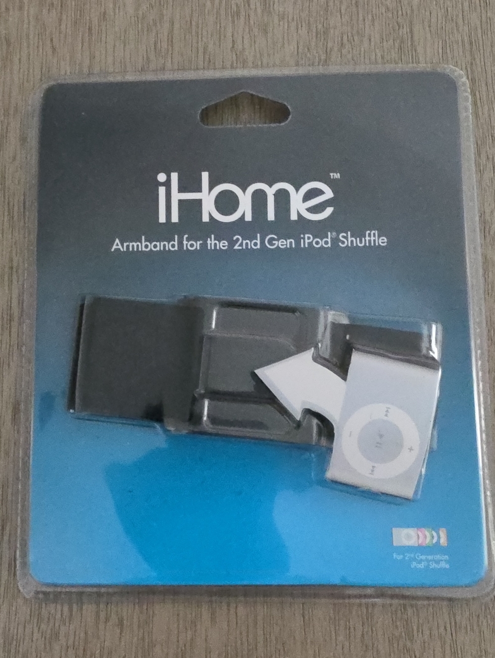 Vintage iHome Sport Armband For 2nd Generation iPod Shuffle, 2nd Gen, Flexible